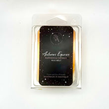 Load image into Gallery viewer, A small packaged wax melt labeled 'Autumn Equinox' in a clear plastic clamshell, placed on a white surface.
