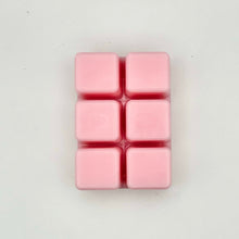 Load image into Gallery viewer, Six small pink wax melts arranged in a 2x3 grid on a white lightbox background.
